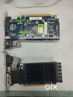 Used graphics cards Galaxy 210 PCI-E DDR3 1 GB  VGA,HDMI & DVI