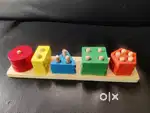 Montessori Educational Kids Toys, Puzzle, Wooden, Learning