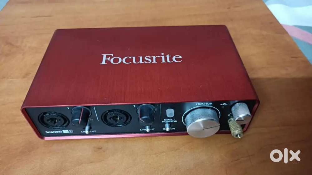 focusrite scarlett 2i2 audio interface