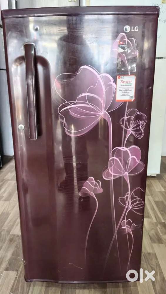Lg single door fridge 190  liters free home delivery.
