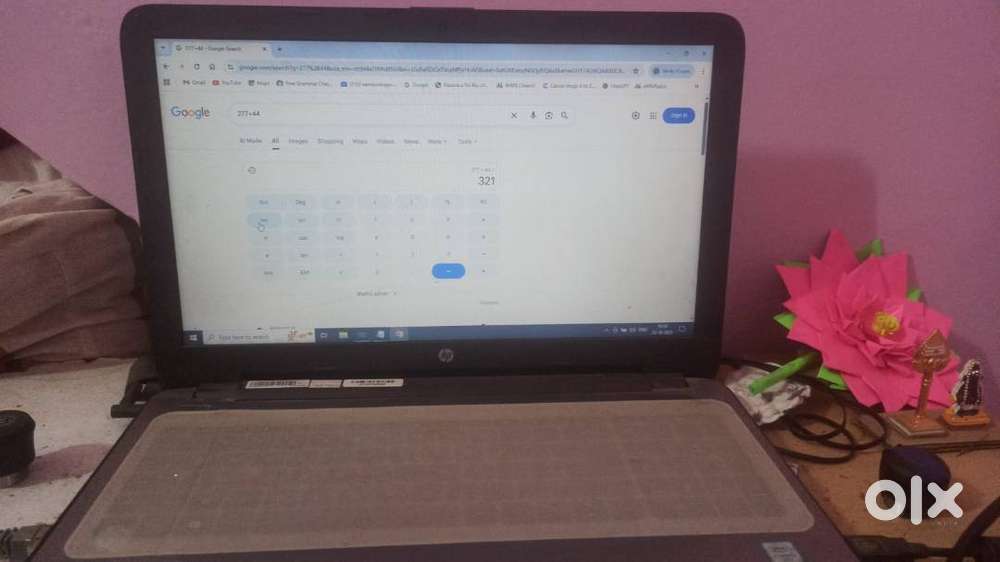 HPi3 laptop 6th generation, 8 GB/512 GB SSD, silver colour