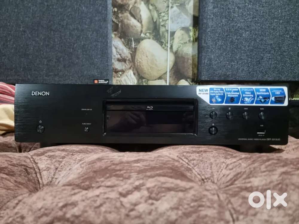 DENON  BLU-RAY PLYAR, ARCAM  NAD MARANTZ  ROTEL B&W ANTHEM