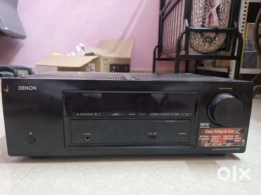 Denon x500 AVR with remote