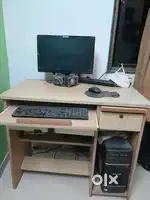 Lenovo Computer Unit on sale, with CPU and keyboard.