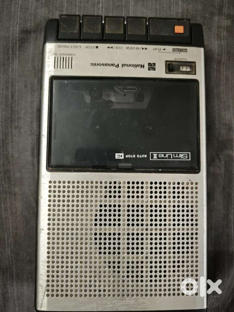 Vintage portable cassette player National Panasonic