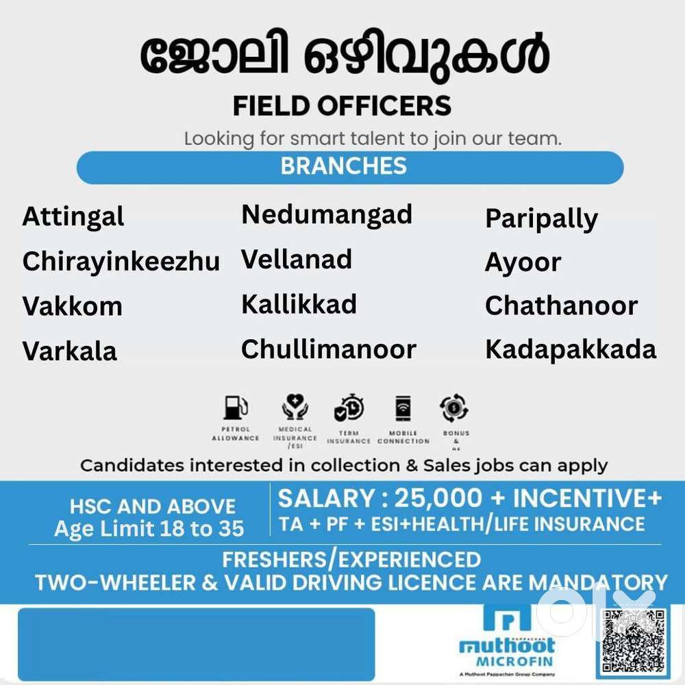 Field Officer - Chathanoor
