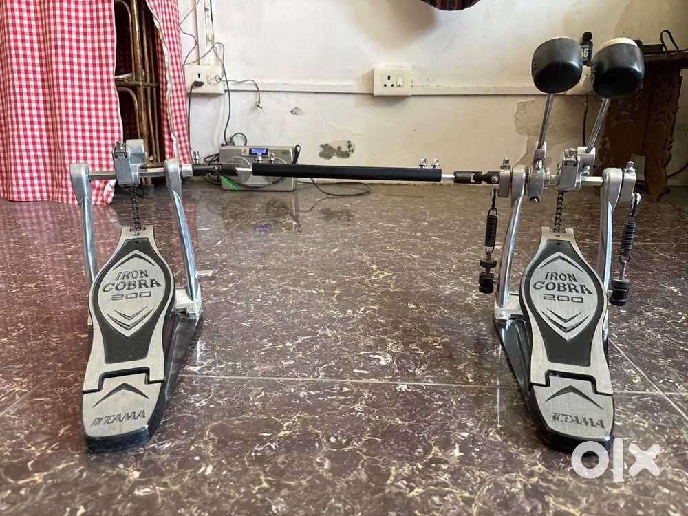 Iron cobra 200 double kick pedal