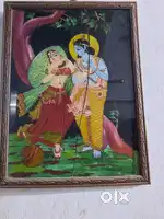 Hand made glass painting