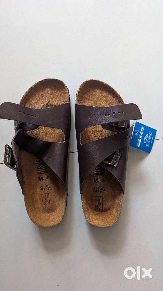 Birkenstock Brown Leather Arizona UK8