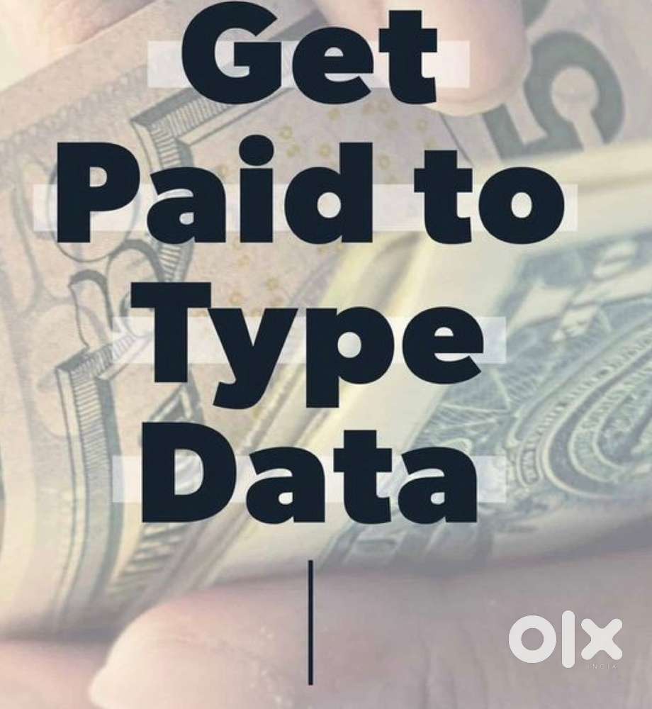 No need Experience data entry work at home