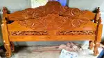 Wooden bed