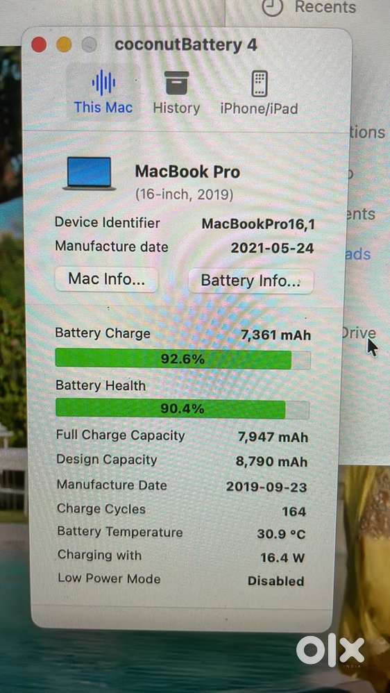 Macbook pro 2021 MFD 16inch highend laptop