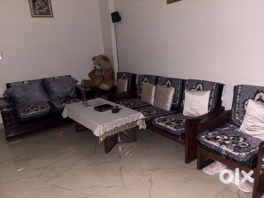 7 seater wooden sofa set