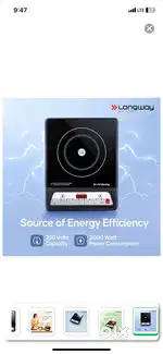 Induction cooktop