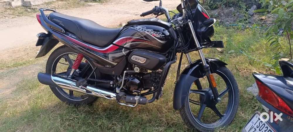 New bike less in use