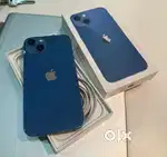 Offer I phone 13 gb 128 with bill box all kit