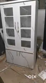 Showcase cum kitchen cabinet wardrobe brand new in workshop