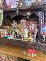 wooden mandir