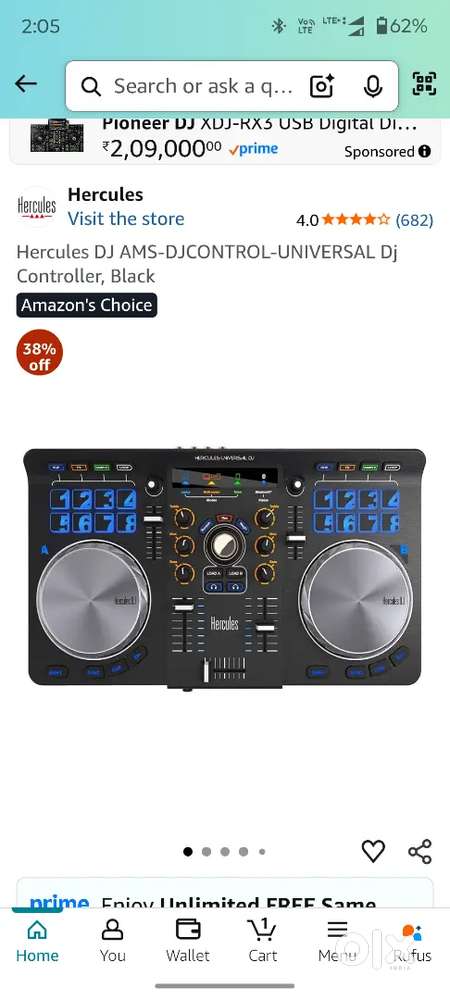 Dj controller, pioneer ddj , hercules dj