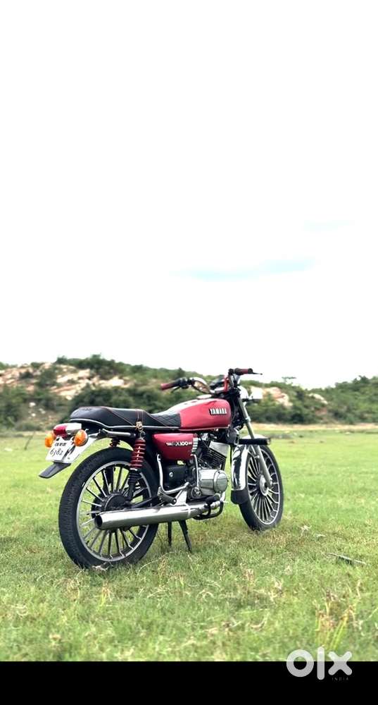 Yamaha RX 135 with Maharastriyan Look