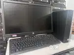 Hp core i5. With 24 monitors