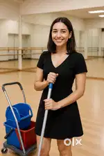 Requires a female staff for cleaning work