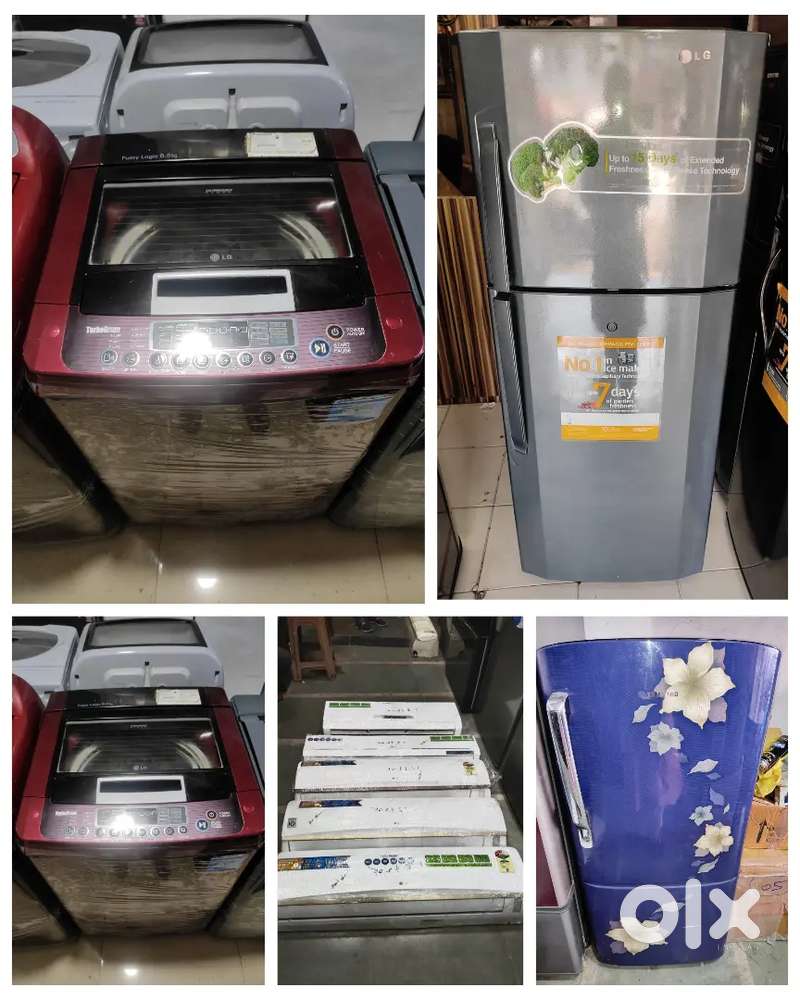 FREE DELIVERY/ 5 YEAR WARRANTY GIVEN / SELL W.M, AC, FRIDGE