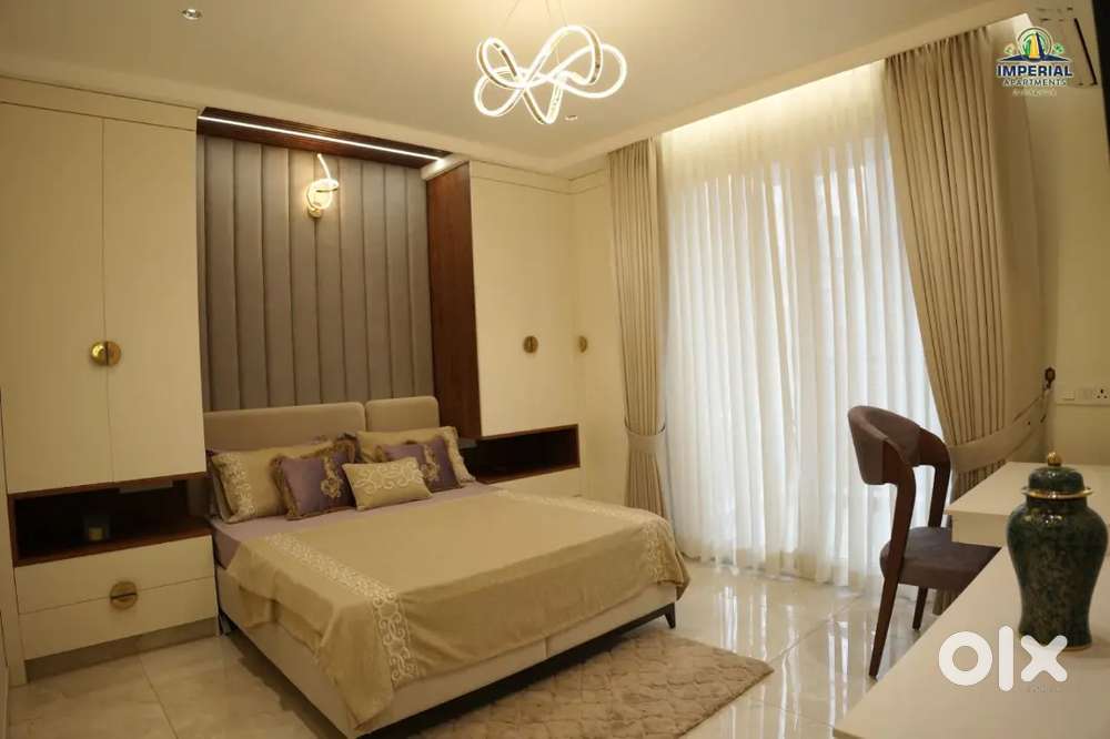 Park Facing Newly Builtup 4 BHK Beautiful Flat 4 Sale In Gated Society