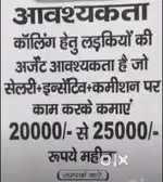 Urgent requirement for telecaller