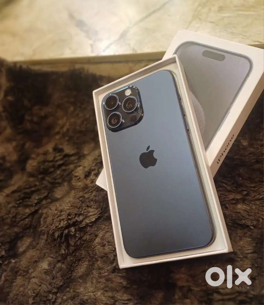 Want to sell urgent Iphone 15 pro black colour 256GB box & bill all ha