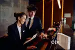 Hotel reception cashier