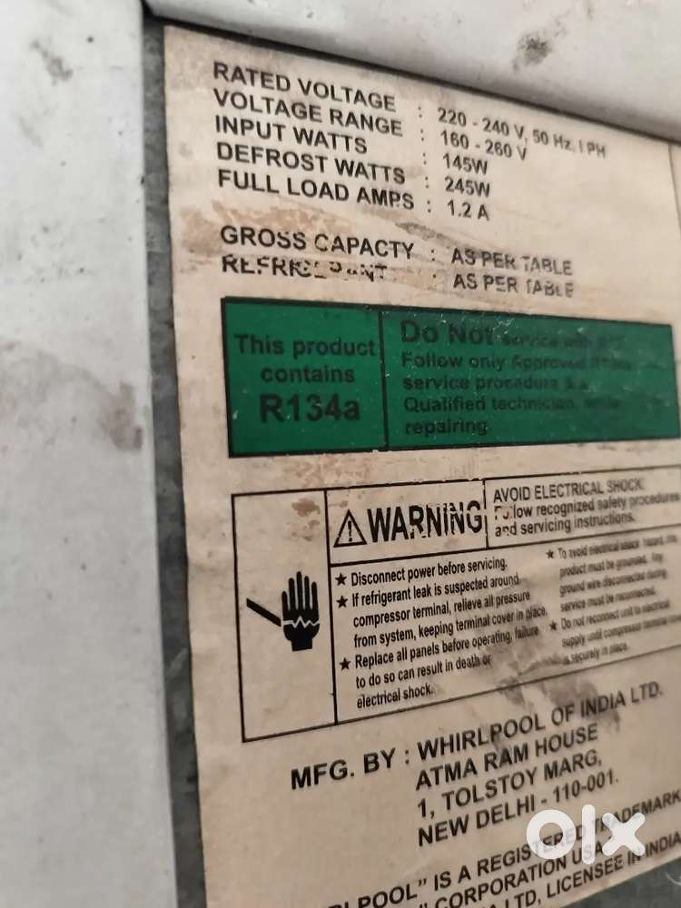 Refrigerator double door
