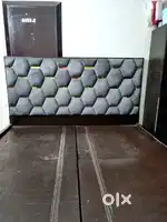 Cushioned King size bed