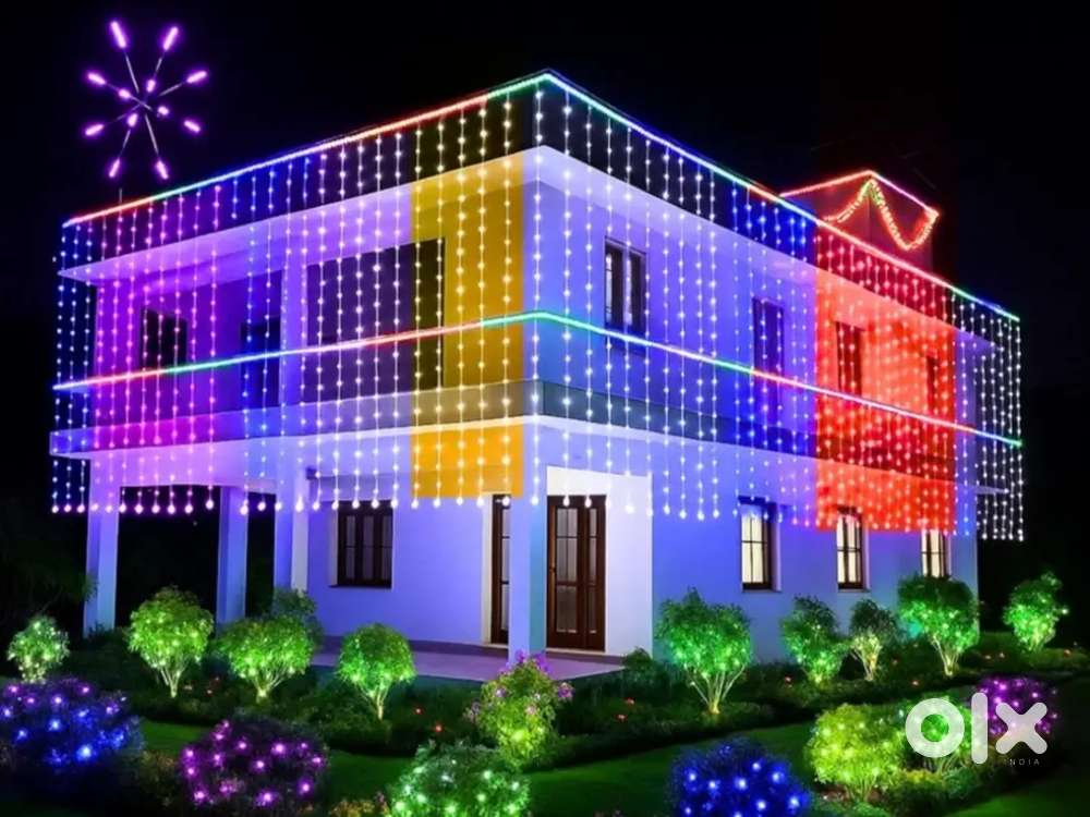 All types of HOME SHOWROOM LIGHTS DECORATION WORK.