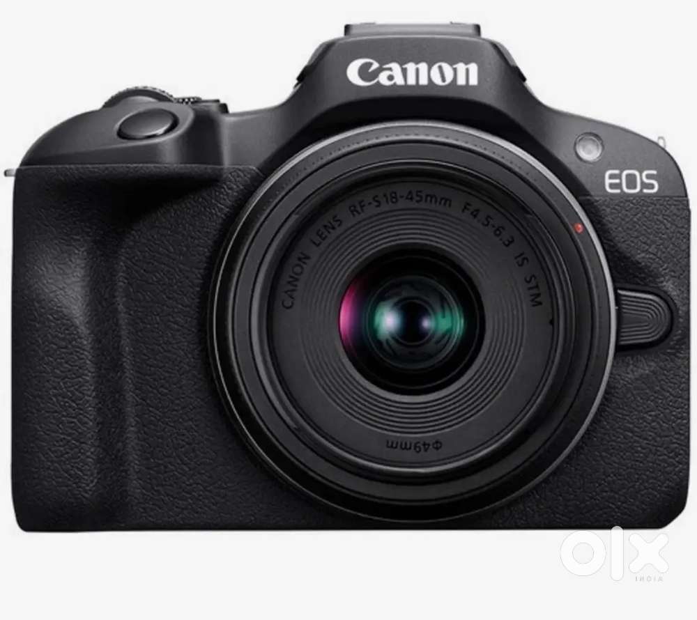 Brand new Canon EOS R100 with RF-S 18-45mm lens
