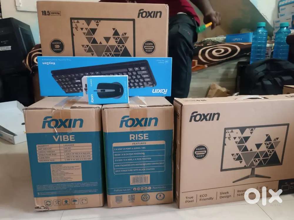 New box pack computer full setup with 1year warranty