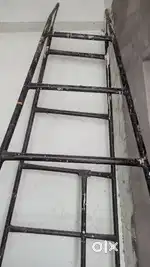 Tent Hous me use hone wali सीढ़ी size 8/9 feet 
A Shape ladder