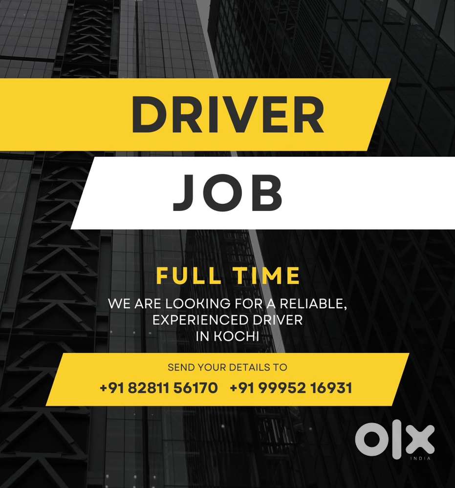 Driver Job at Kochi