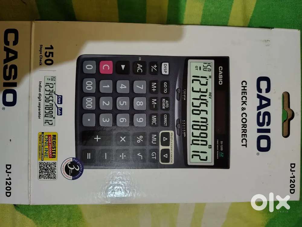 Casio Calculator DJ-120D CALCULATOR