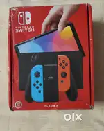 Nintendo Switch OLED with box 256GB + 20 Games hardly used for 32000