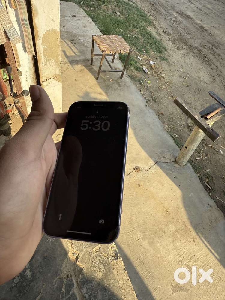 I phone 12 mini 64 gb purpole colour