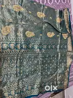 Patu Zari designer wedding saree