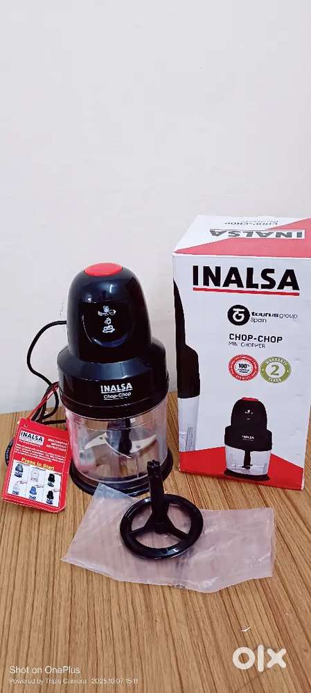 INALSA mini chopper/Mixer Grinder in very Good condition