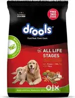 Drools Vegetable dog food 10 Kg