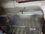 Steel fridge