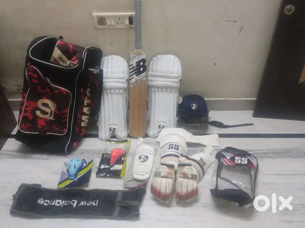 Smash every shot! complete Cricket kit with kashmir willow bat