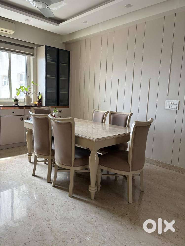 Solid Marble Dining Table (6 seater) 100% Genuine Marble!!