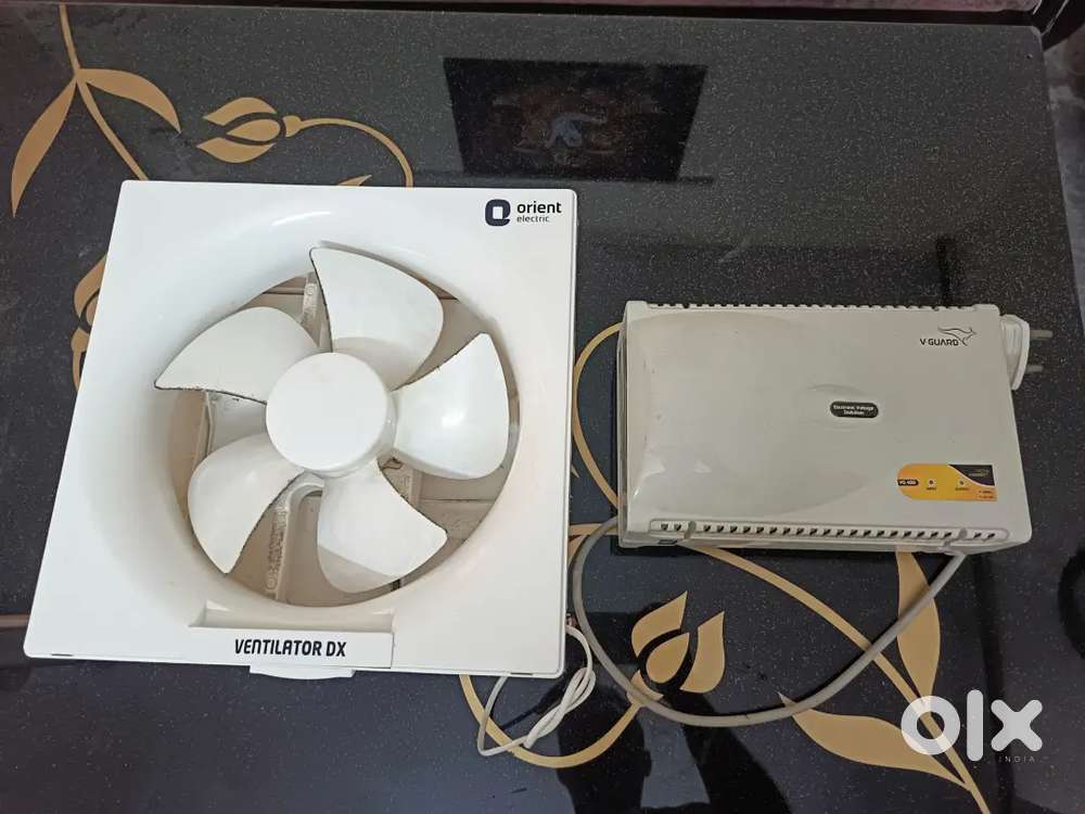 Exhaust fan and stabilizer