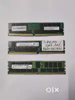 Hewlett packard (32 gb ram ) 3 set server ram