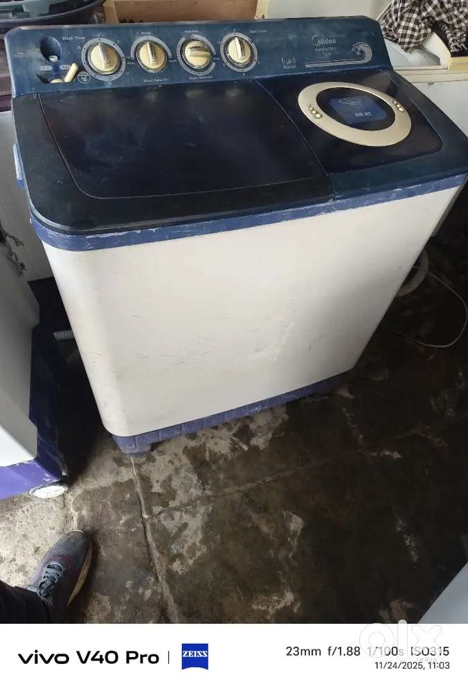 Midea washing machine automatic semi